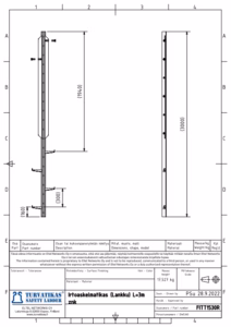 Cleat Ladder TBA I with Climbing Barrier