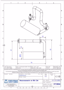 Releasable Vertical Carriage Stopper No. 85A
